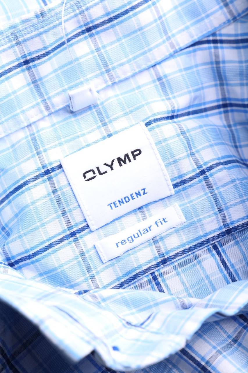 Carou OLYMP Button-down-Hemd Mit Tartan-Muster