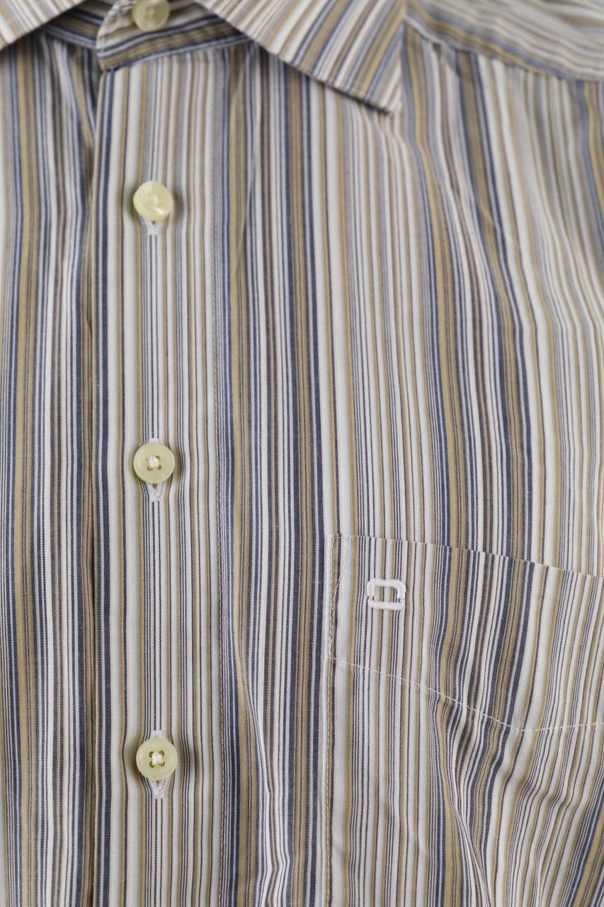 Carou OLYMP Gestreiftes Kurzarm-Hemd