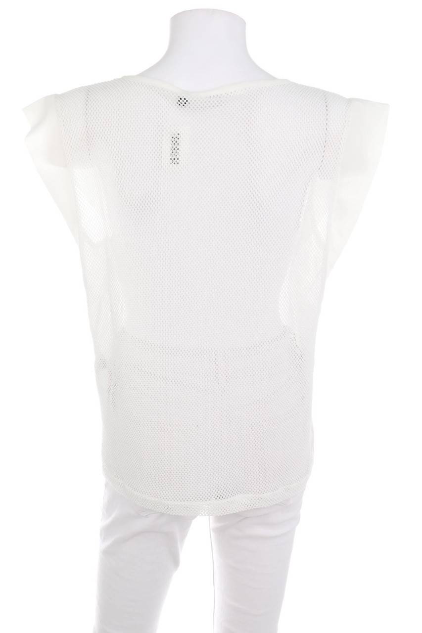 Carou ONLY Bluse Mit Mesh-Einsatz