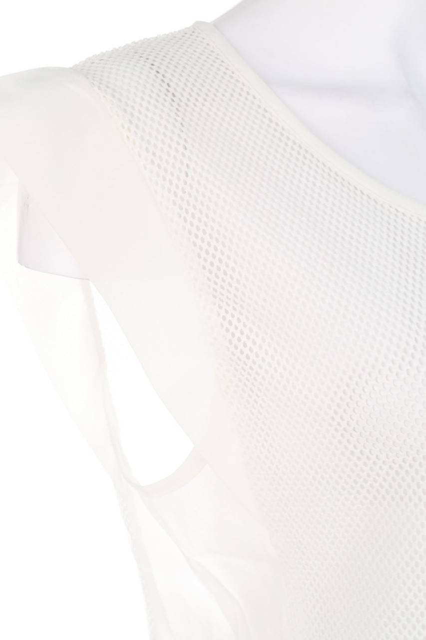 Carou ONLY Bluse Mit Mesh-Einsatz