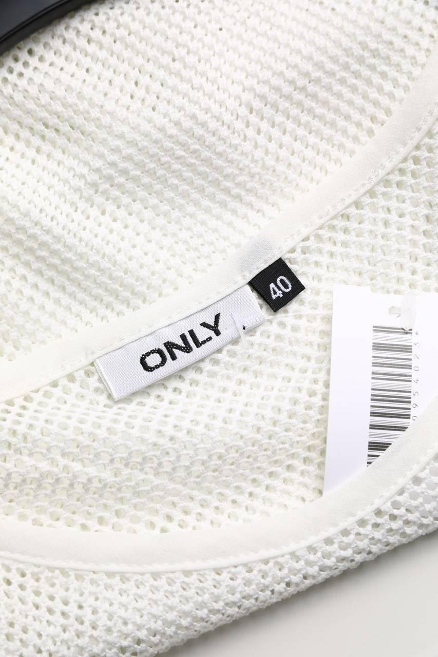 Carou ONLY Bluse Mit Mesh-Einsatz