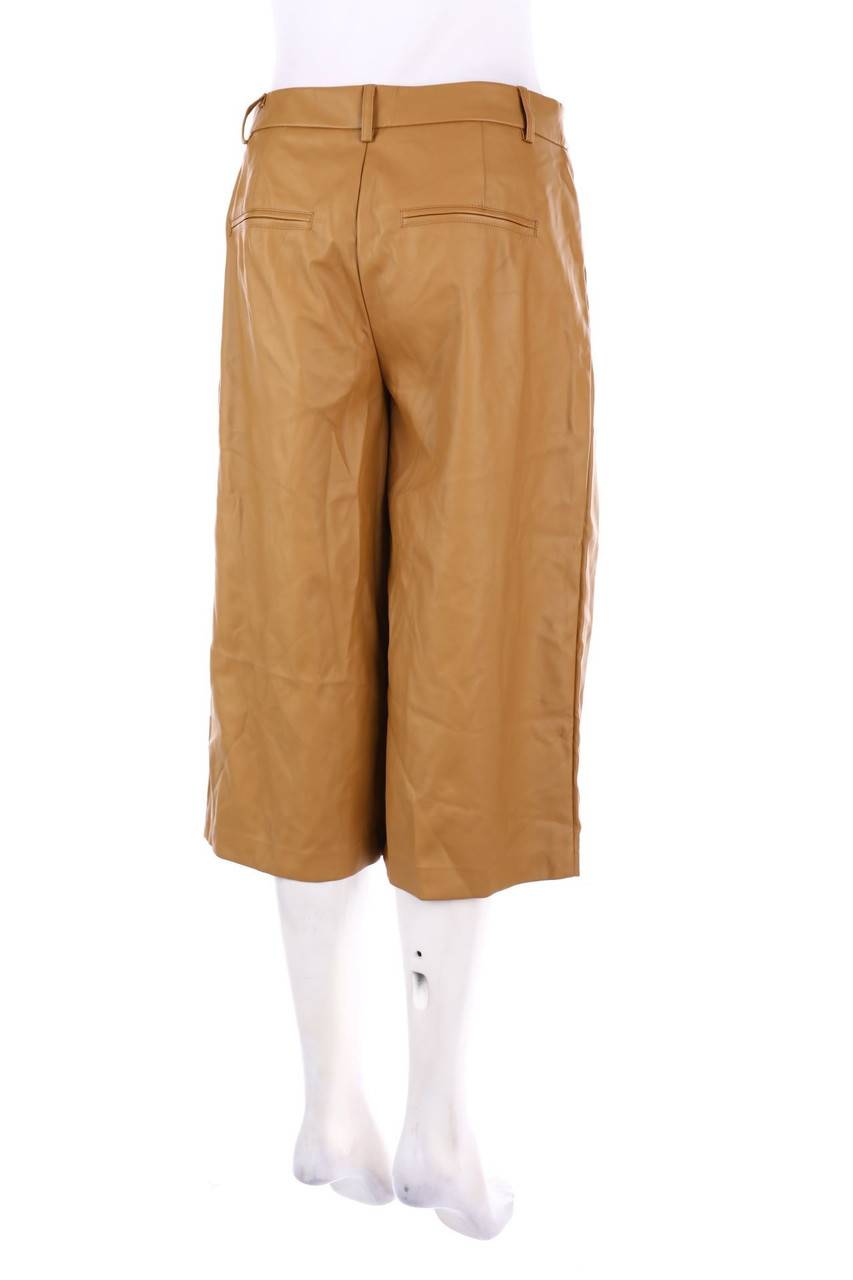 Carou ONLY Cropped-Kunstleder-Hose