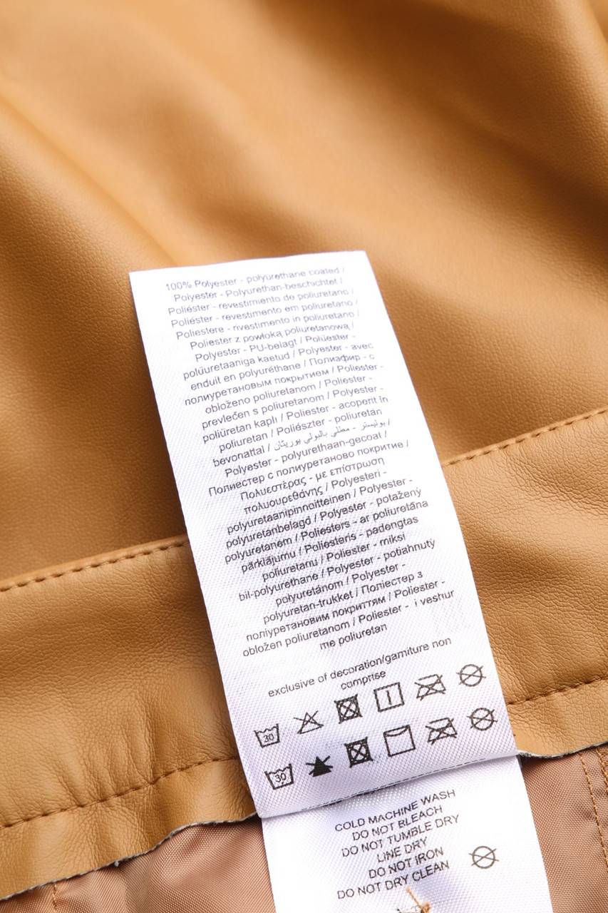 Carou ONLY Cropped-Kunstleder-Hose
