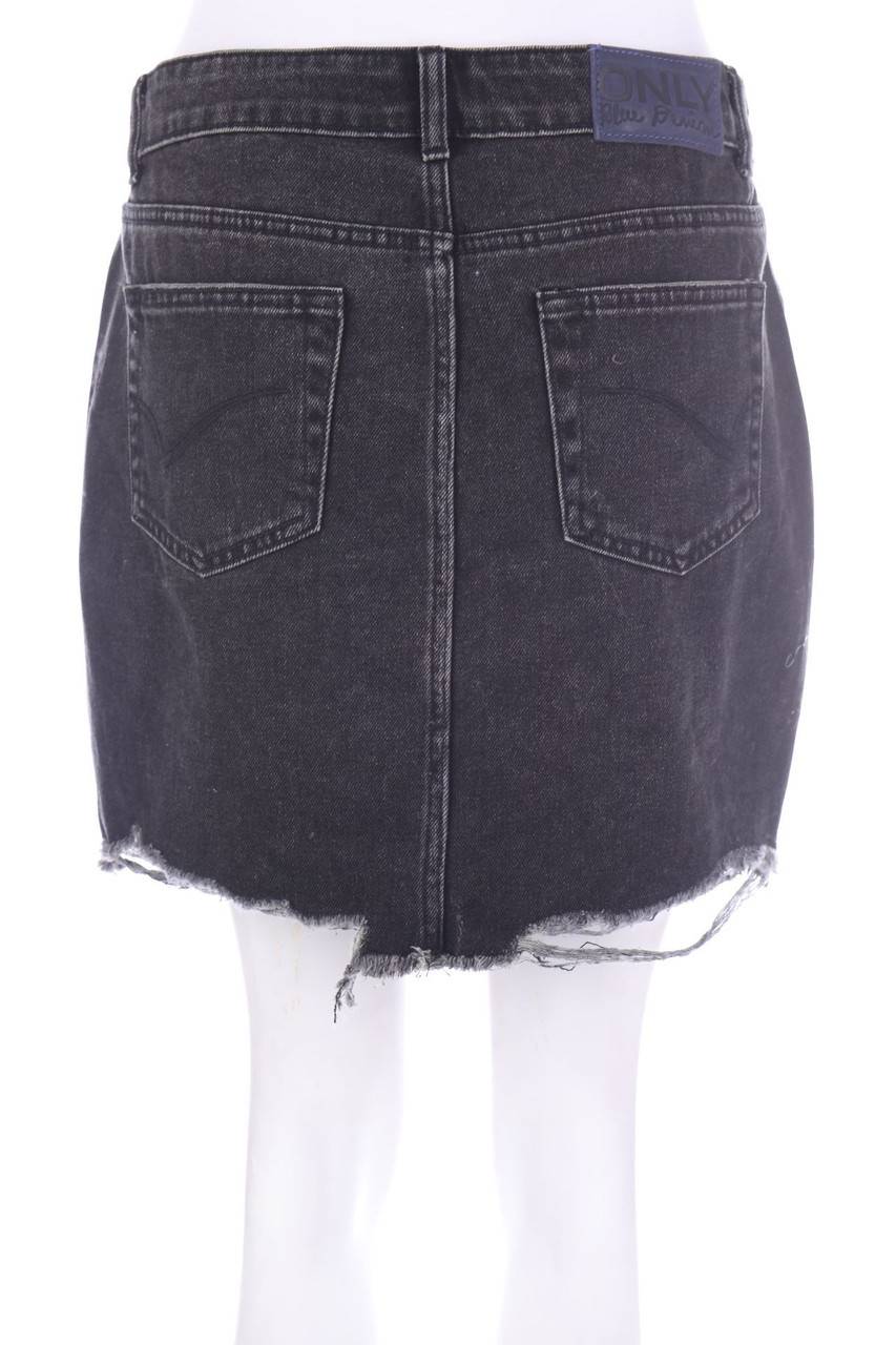 Carou ONLY Distressed Mini-Jeansrock