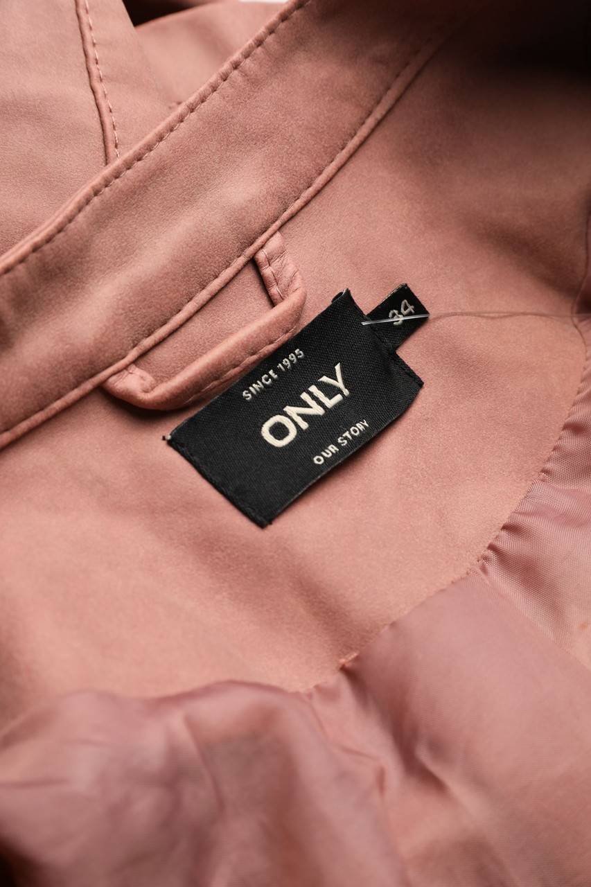 Carou ONLY Kunstlederjacke Im Biker-Stil