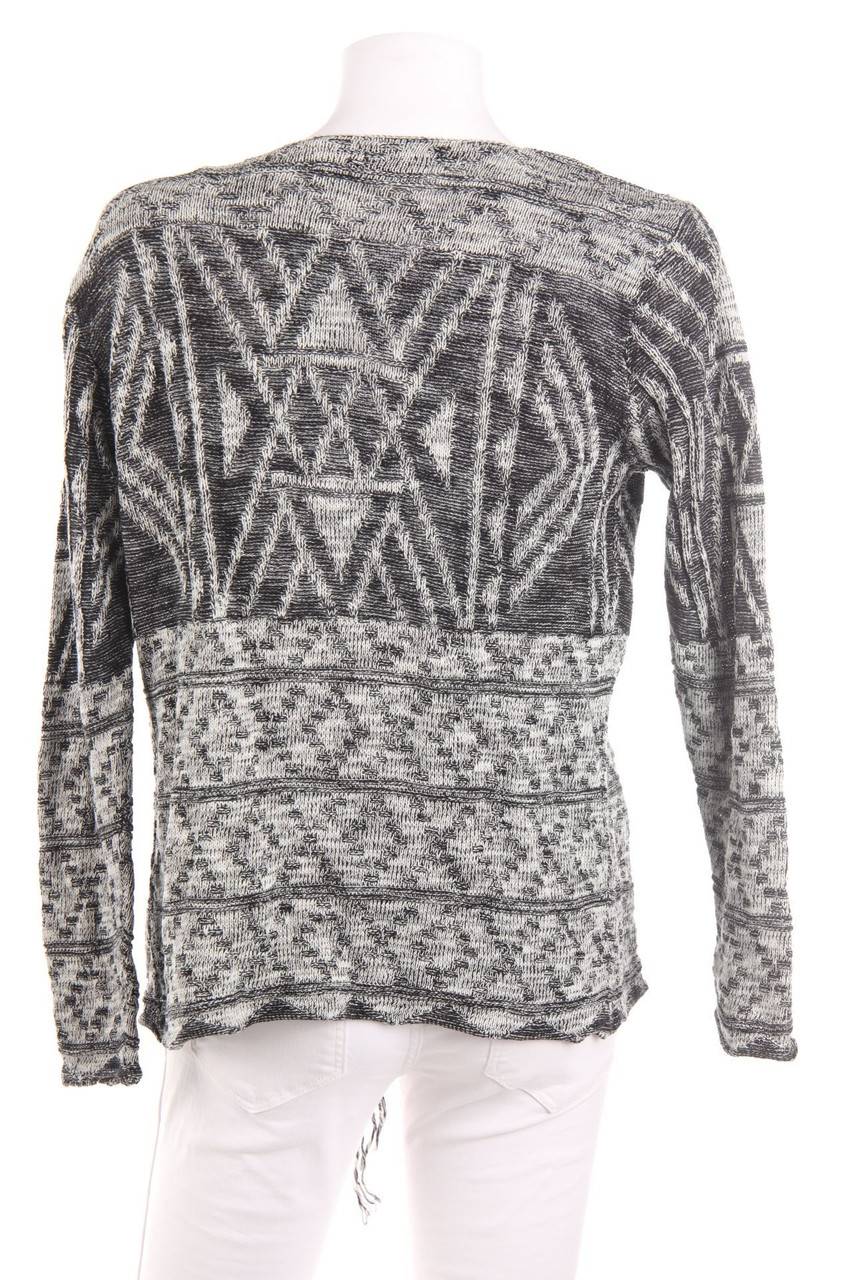 Carou ONLY Muster-Cardigan Mit Fransen