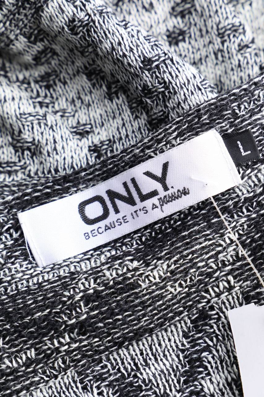 Carou ONLY Muster-Cardigan Mit Fransen