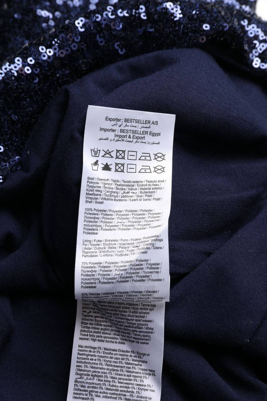 Carou ONLY ONE Blusentop Mit Pailletten