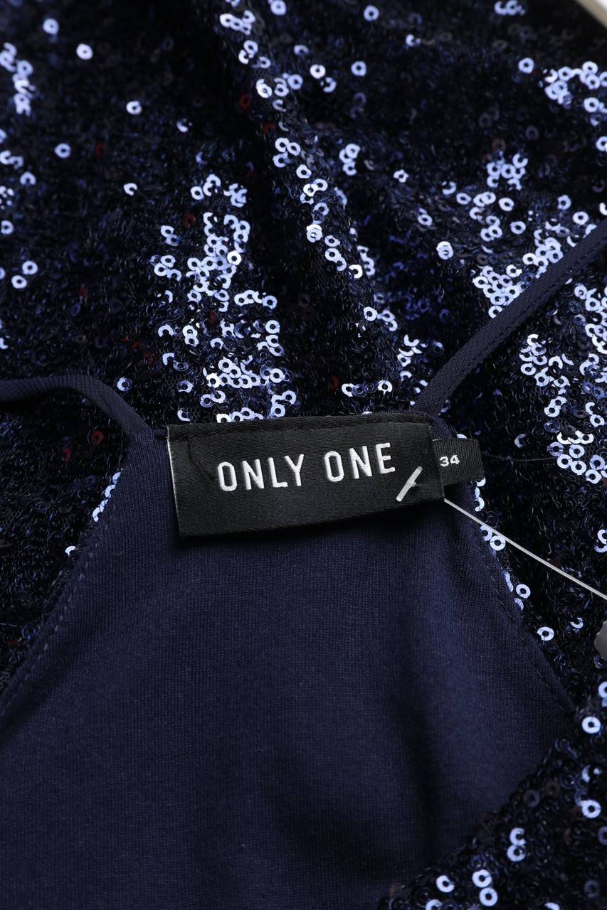 Carou ONLY ONE Blusentop Mit Pailletten