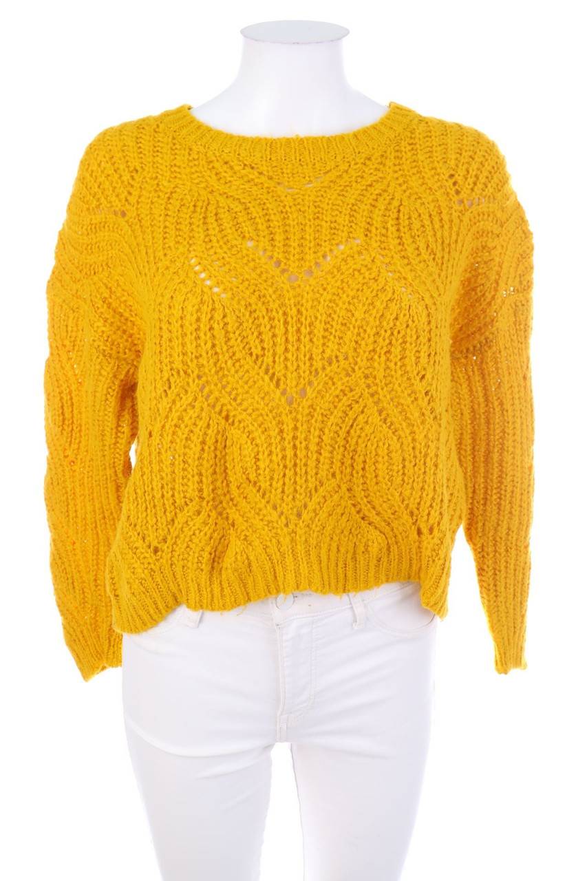 Carou ONLY Oversize-Strick-Pullover mit Muster