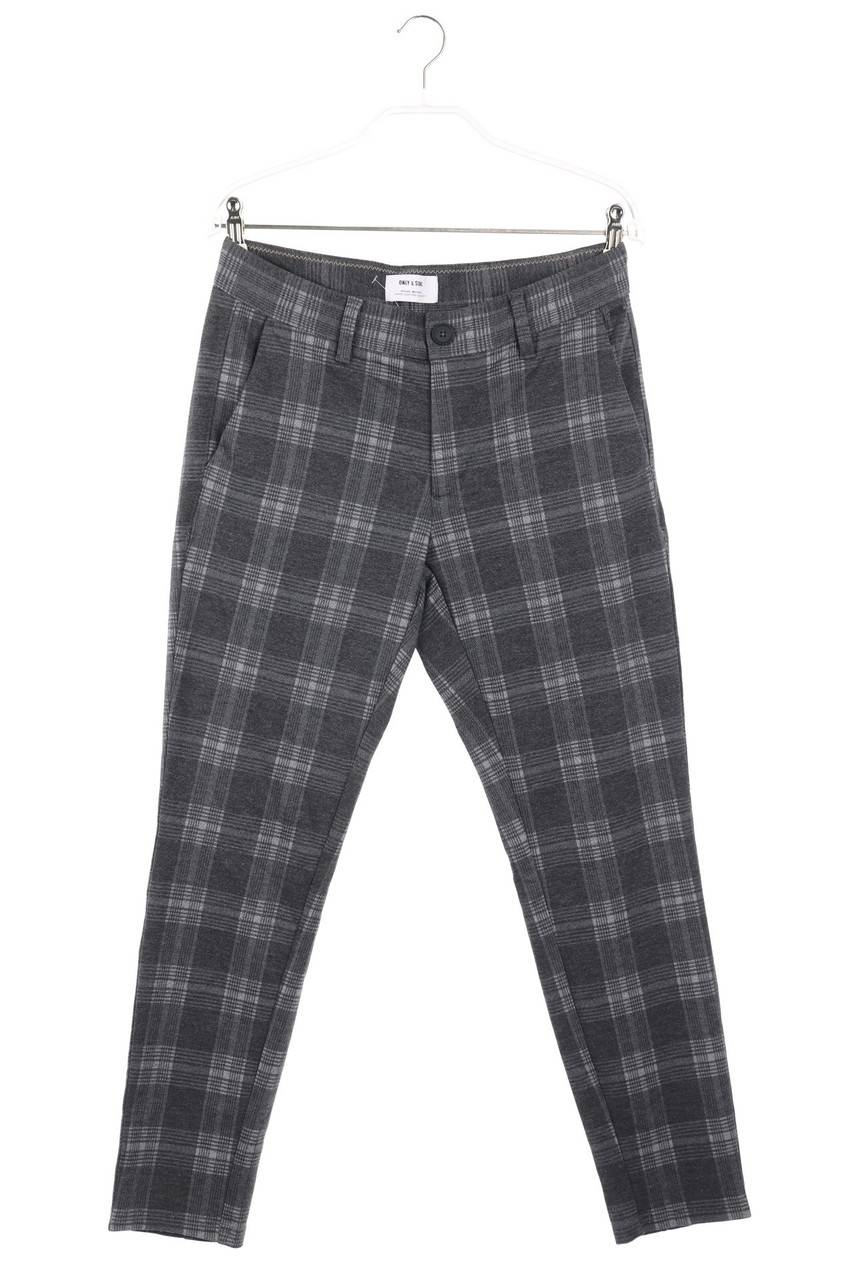 Carou ONLY & SONS Tartan-Hose mit Stretch