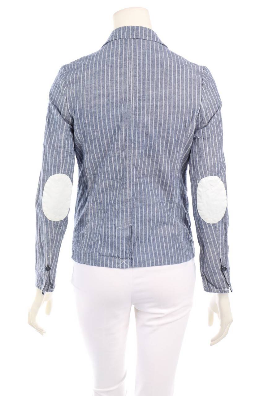 Carou OPUS Baumwoll-Blazer Mit Elbow Patches