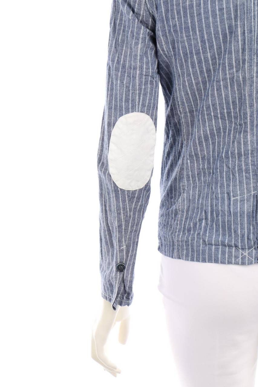 Carou OPUS Baumwoll-Blazer Mit Elbow Patches