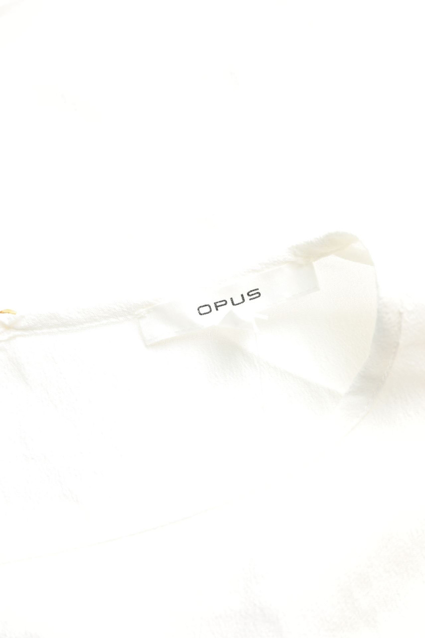 Carou OPUS Clean Chic-Kurzarm-Bluse Aus Crêpe