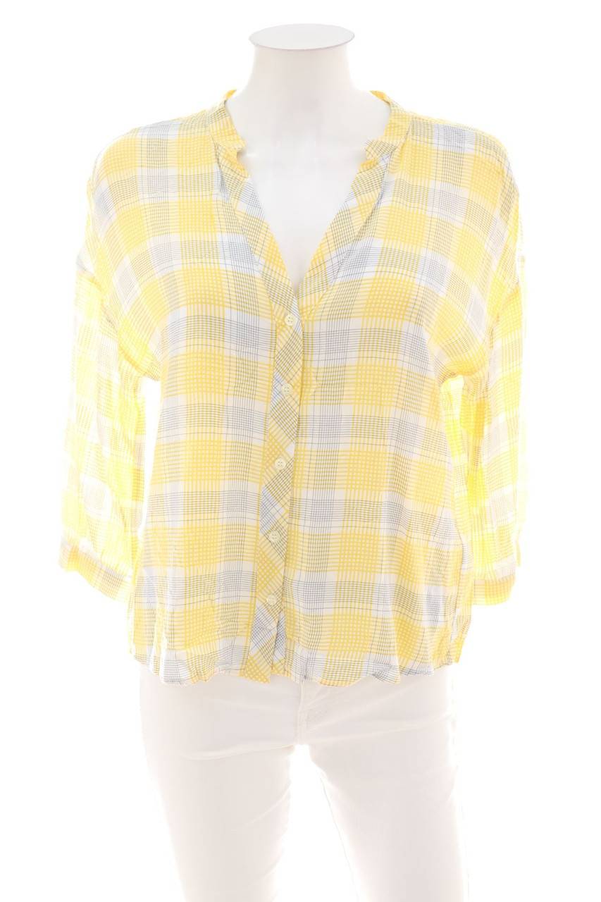 Carou OPUS Hemd-Bluse mit 3/4-Ärmel