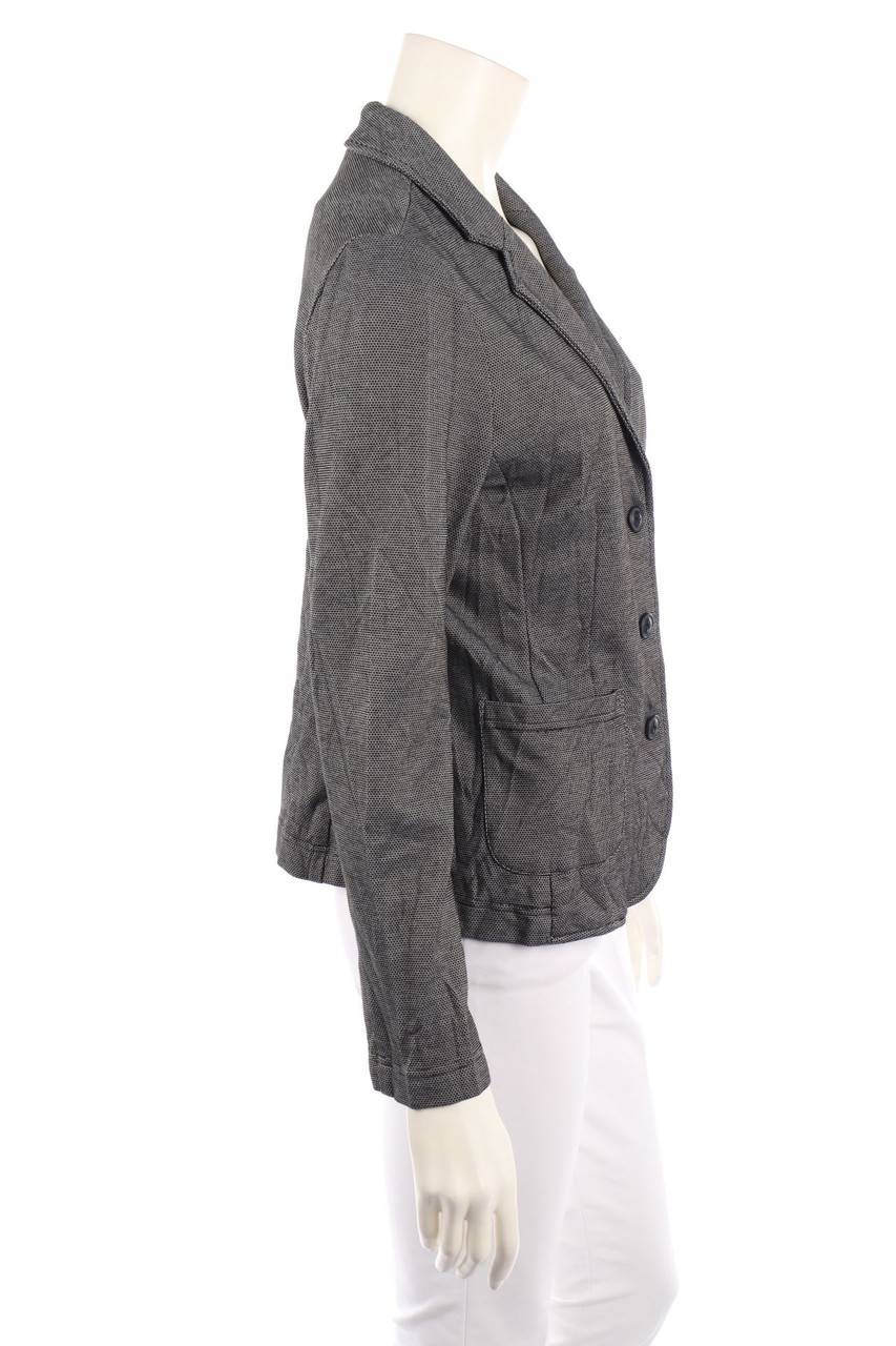 Carou OPUS Jersey-Blazer Mit Geometrischem Muster
