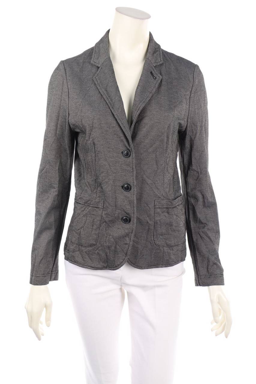 Carou OPUS Jersey-Blazer mit geometrischem Muster