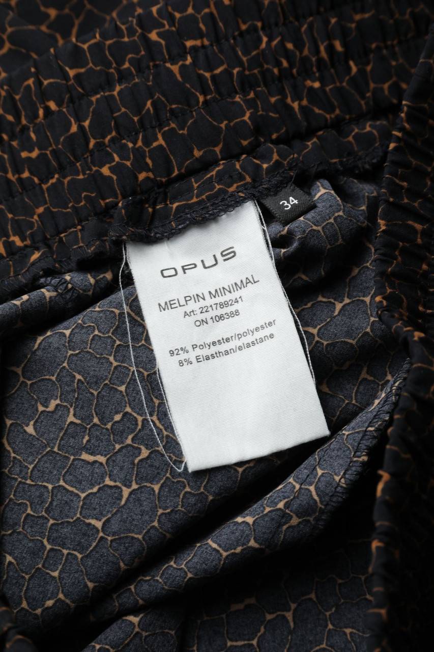 Carou OPUS Jogger-Hose Mit Animal-Print