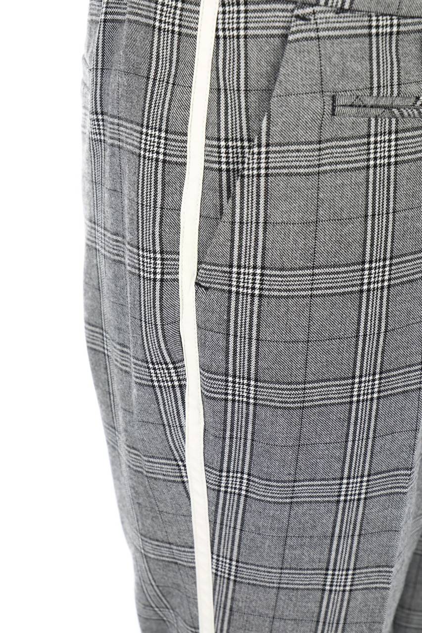 Carou OPUS Jogger-Hose Mit Karo-Muster