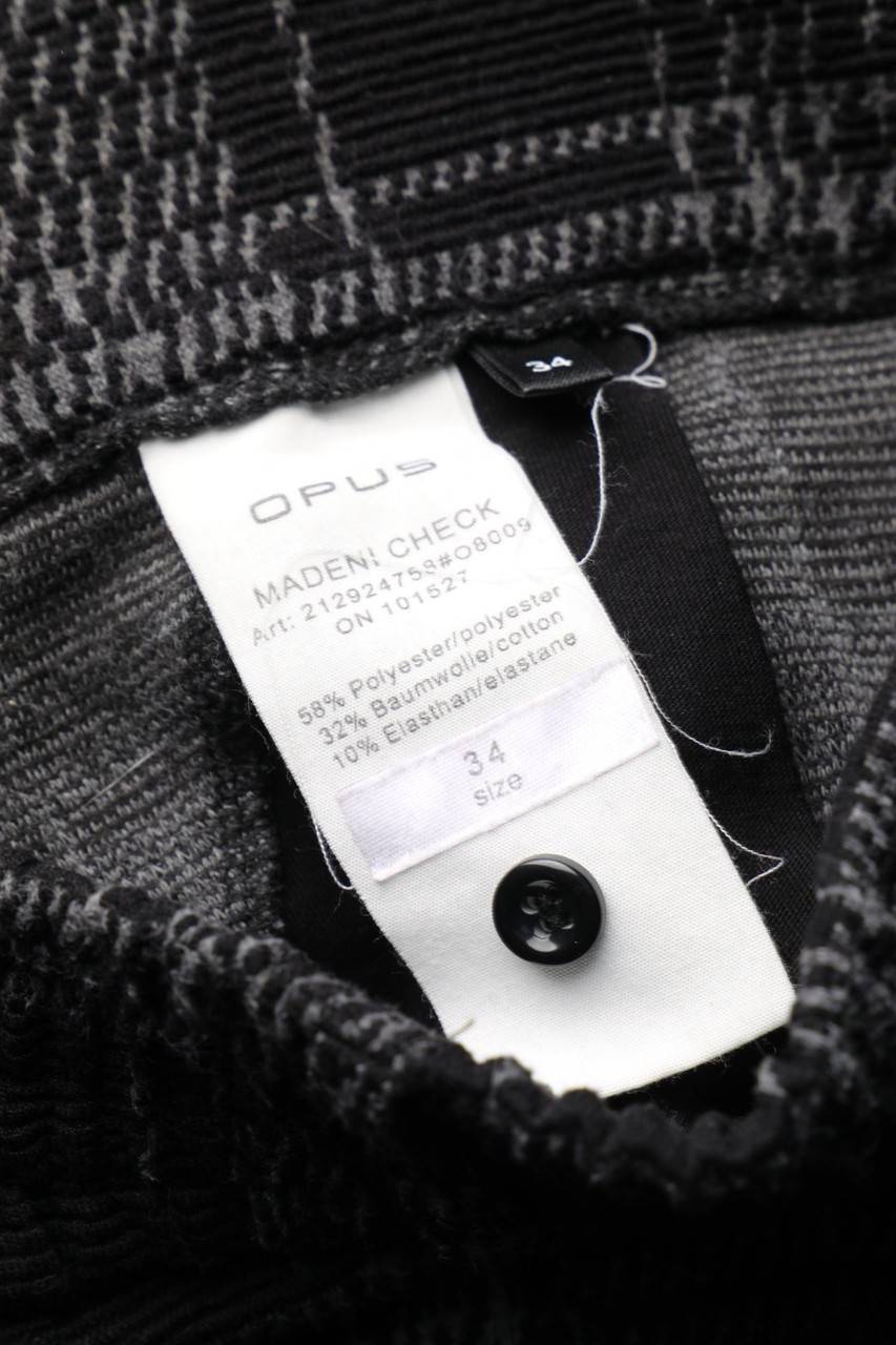 Carou OPUS Jogger-Hose Mit Karo-Muster