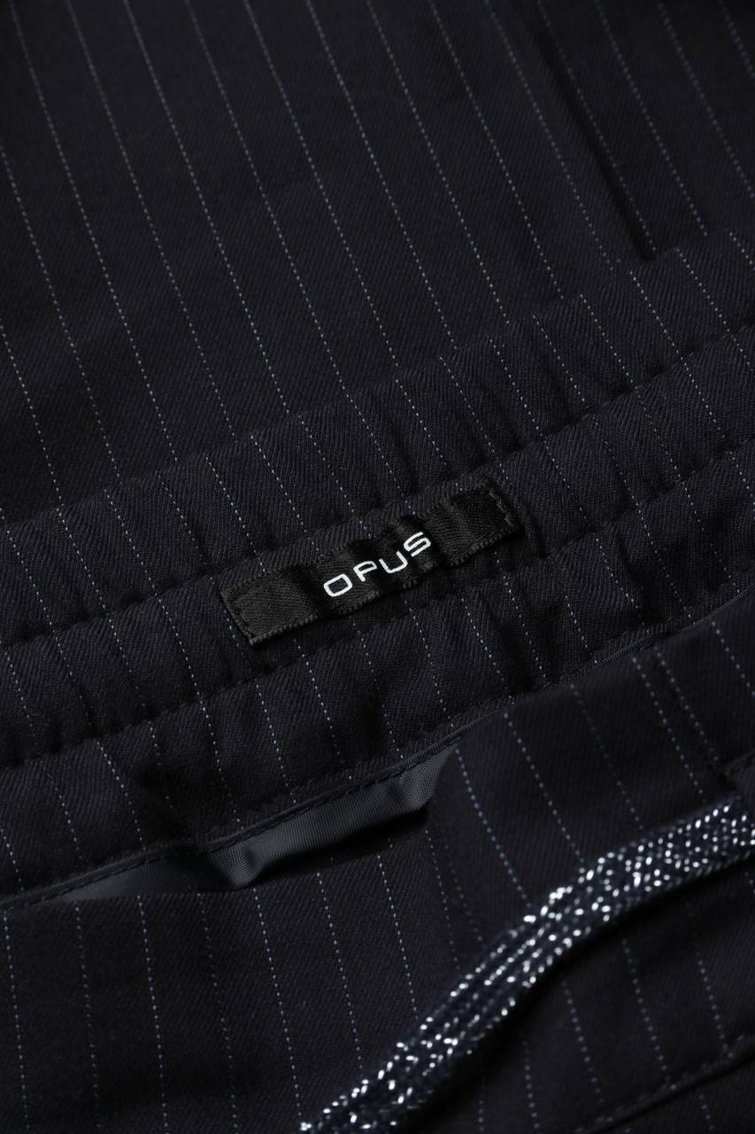 Carou OPUS Jogger-Hose Mit Nadelstreifen