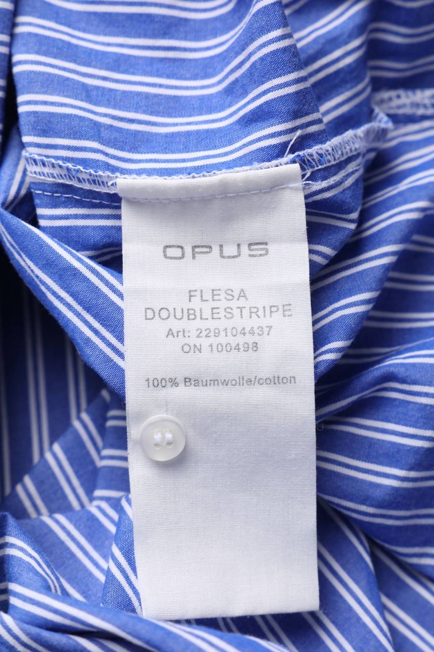 Carou OPUS Oversize-Hemd-Bluse Mit Streifen