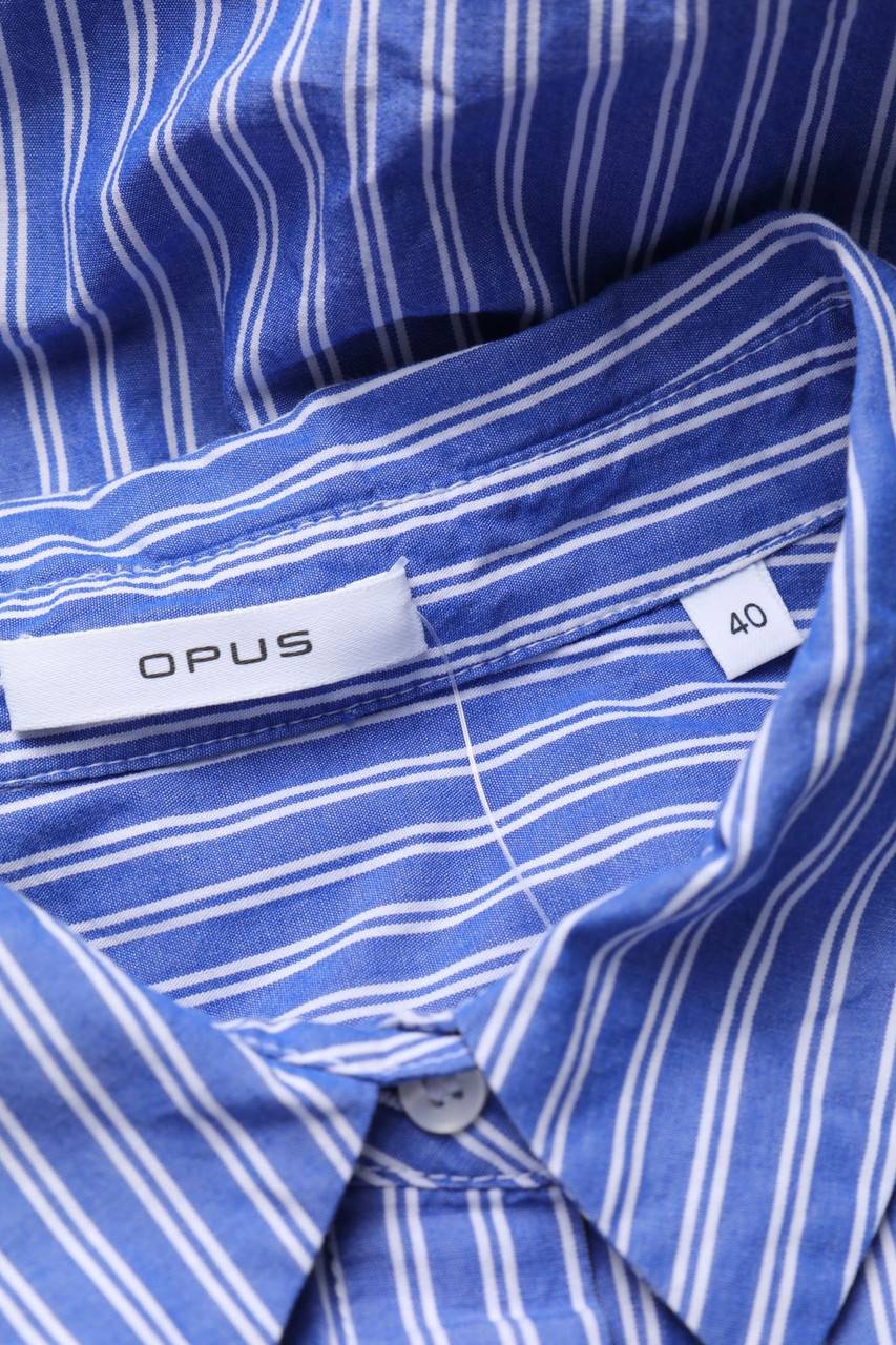 Carou OPUS Oversize-Hemd-Bluse Mit Streifen