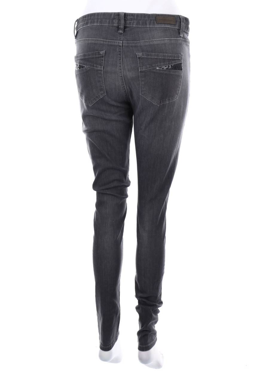 Carou OPUS Skinny-Jeans Mit Pailletten