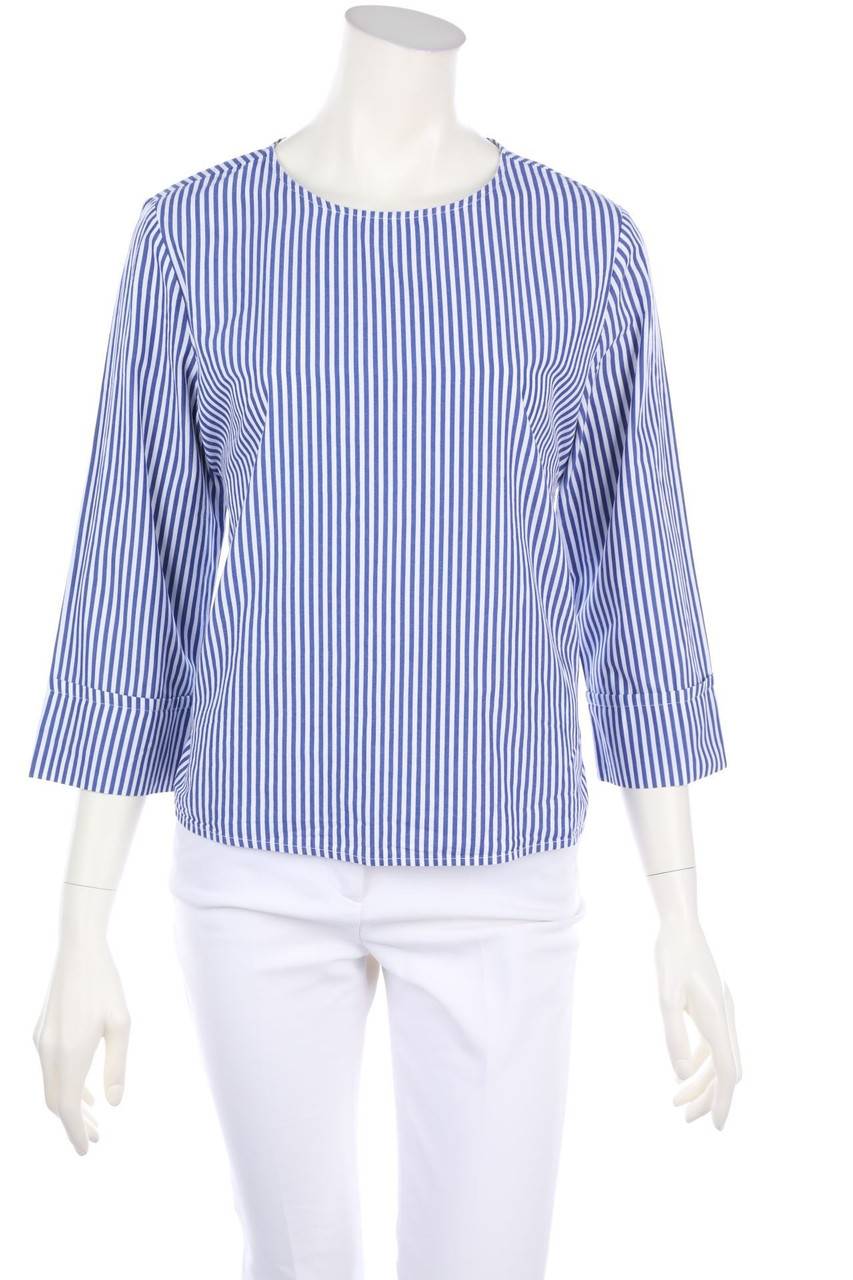 Carou OPUS Streifen-Bluse Mit 3/4-Ärmel