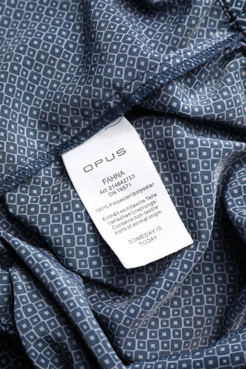 Carou OPUS Tunika-Bluse Mit Geometrischem Muster