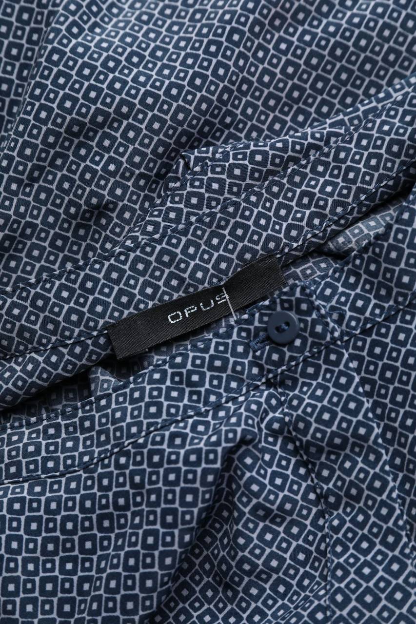 Carou OPUS Tunika-Bluse Mit Geometrischem Muster