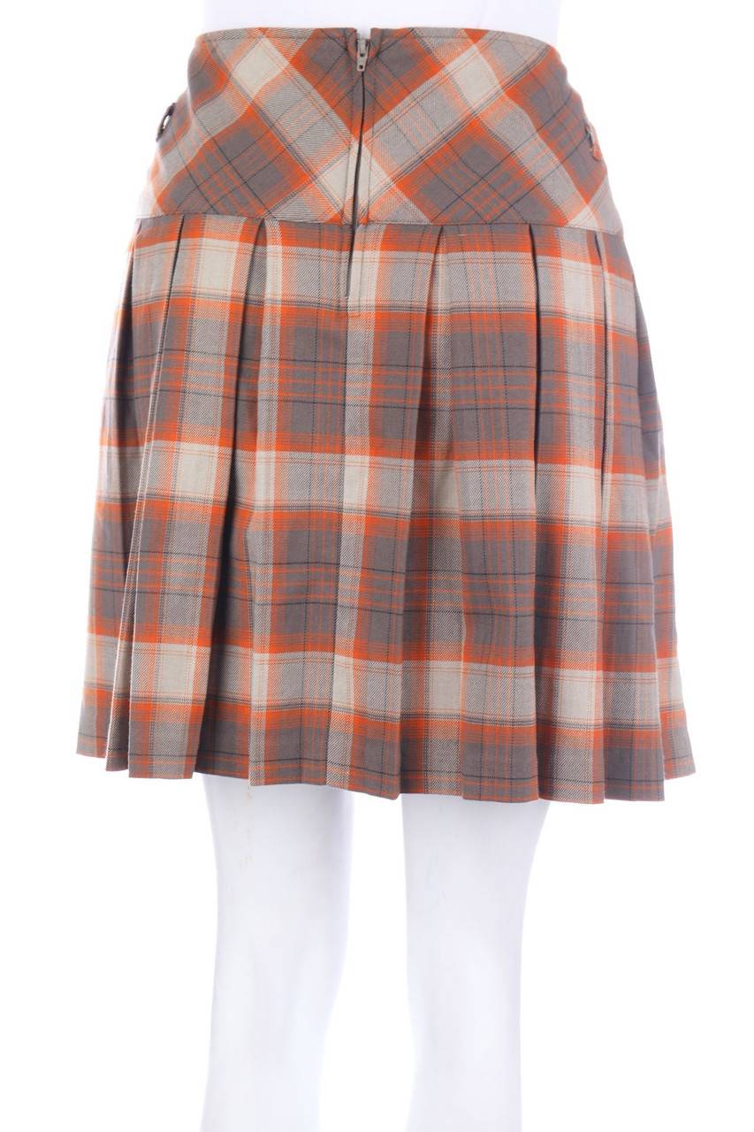 Carou Orsay Tartan-Falten-Mini-Rock