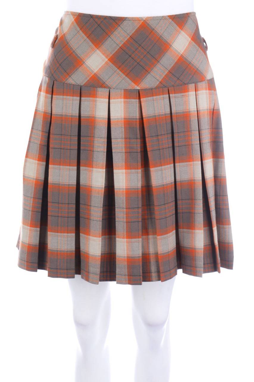 Carou orsay Tartan-Falten-Mini-Rock