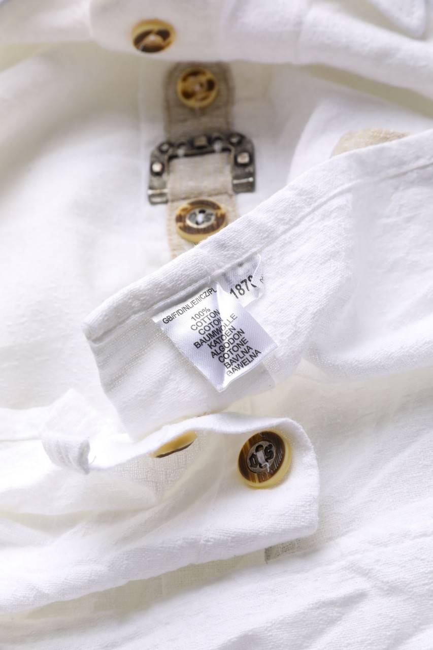 Carou OS Trachten Trachten-Hemd Aus Baumwolle