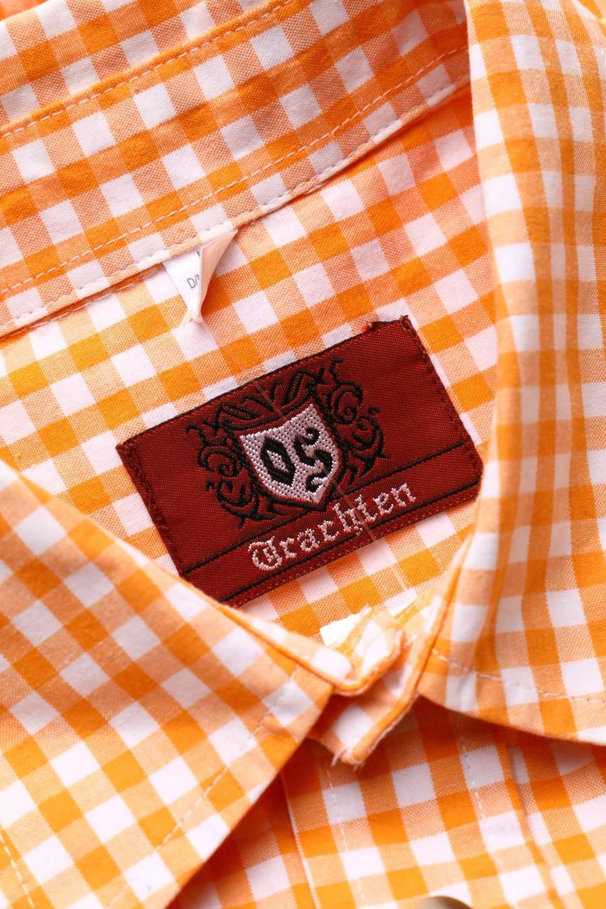 Carou OS Trachten Trachten-Hemd Mit Karo-Muster