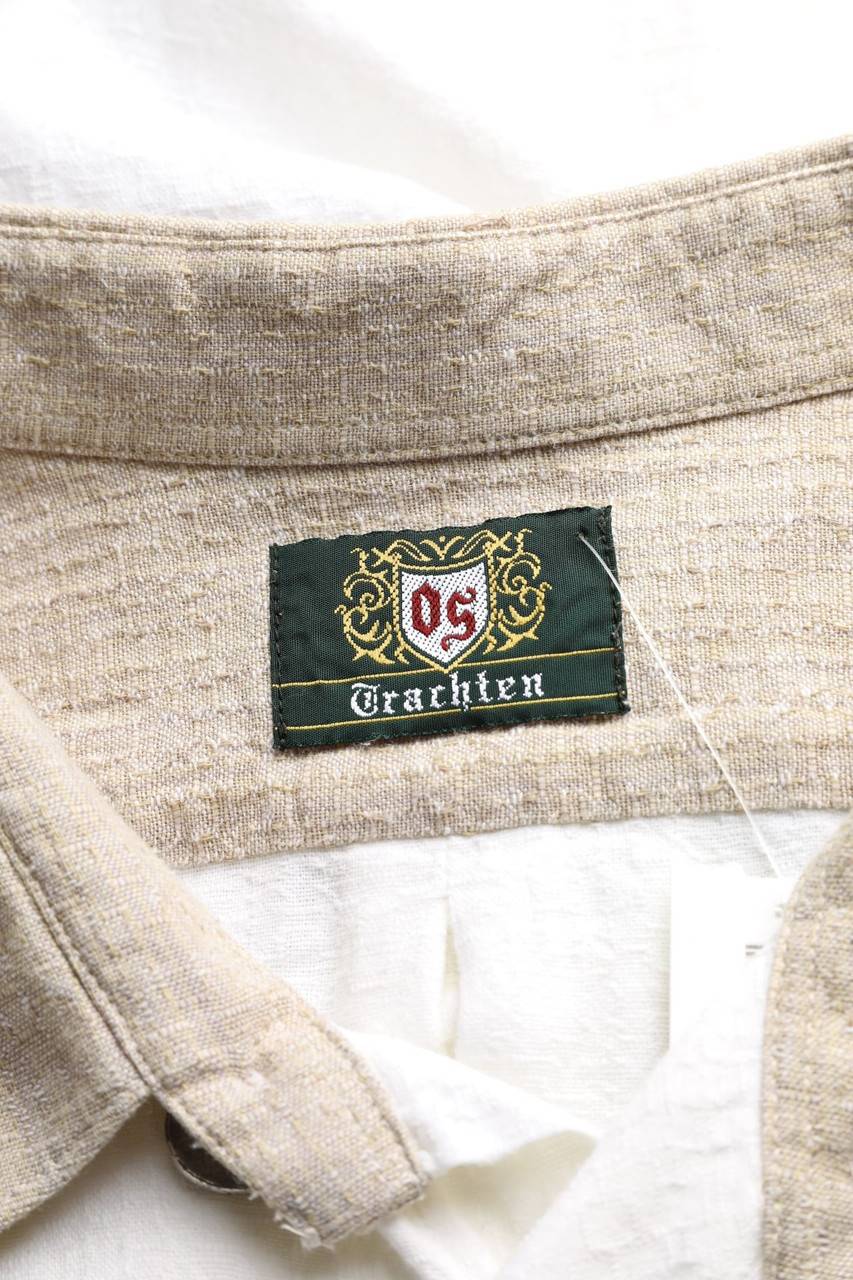 Carou OS Trachten Trachten-Hemd Mit Stickereien