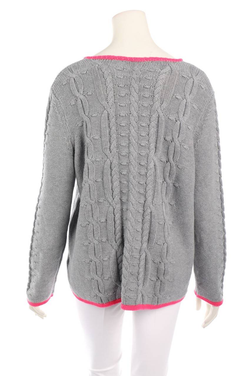 Carou Ouí Baumwoll-Cardigan Mit Lochstrick-Details
