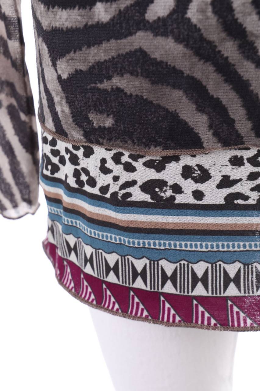 Carou Ouí Longsleeve-Shirt Mit Animal-Print