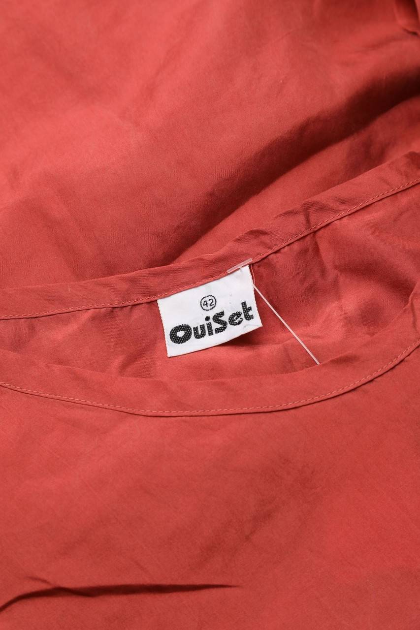 Carou Ouí Set Vintage-Blusentop Aus Seide