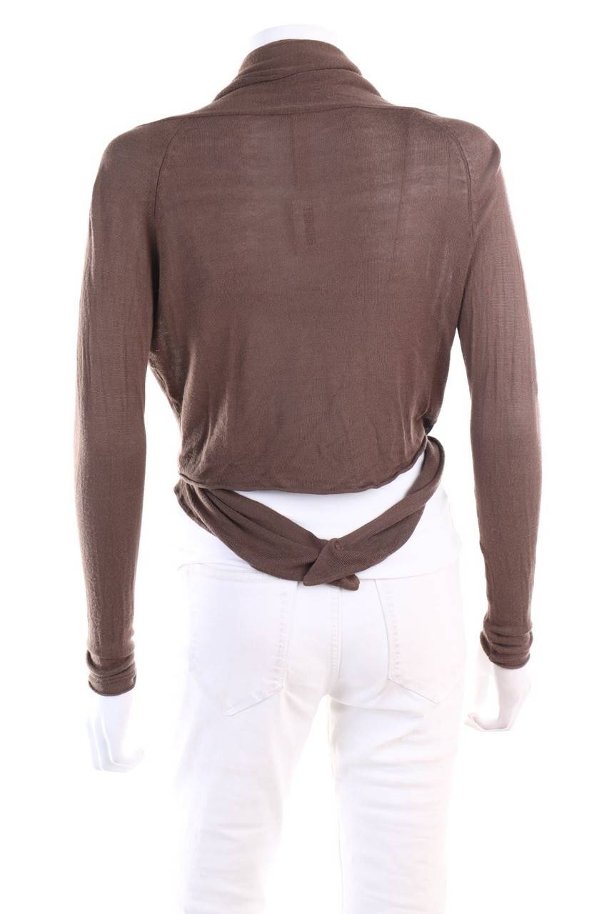 Carou Ouí Strick-Bolero In Wickel-Optik