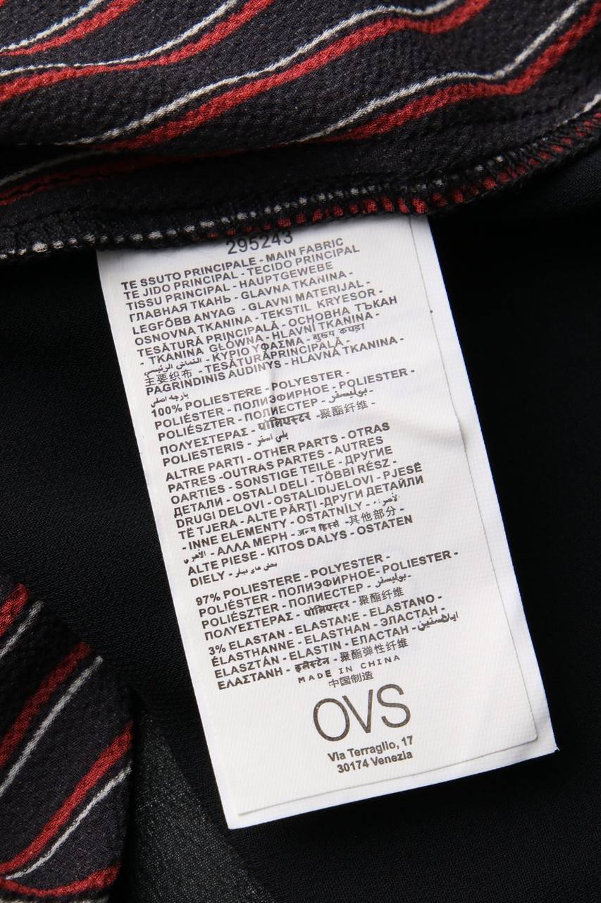 Carou OVS Blusentop Mit Rüschen