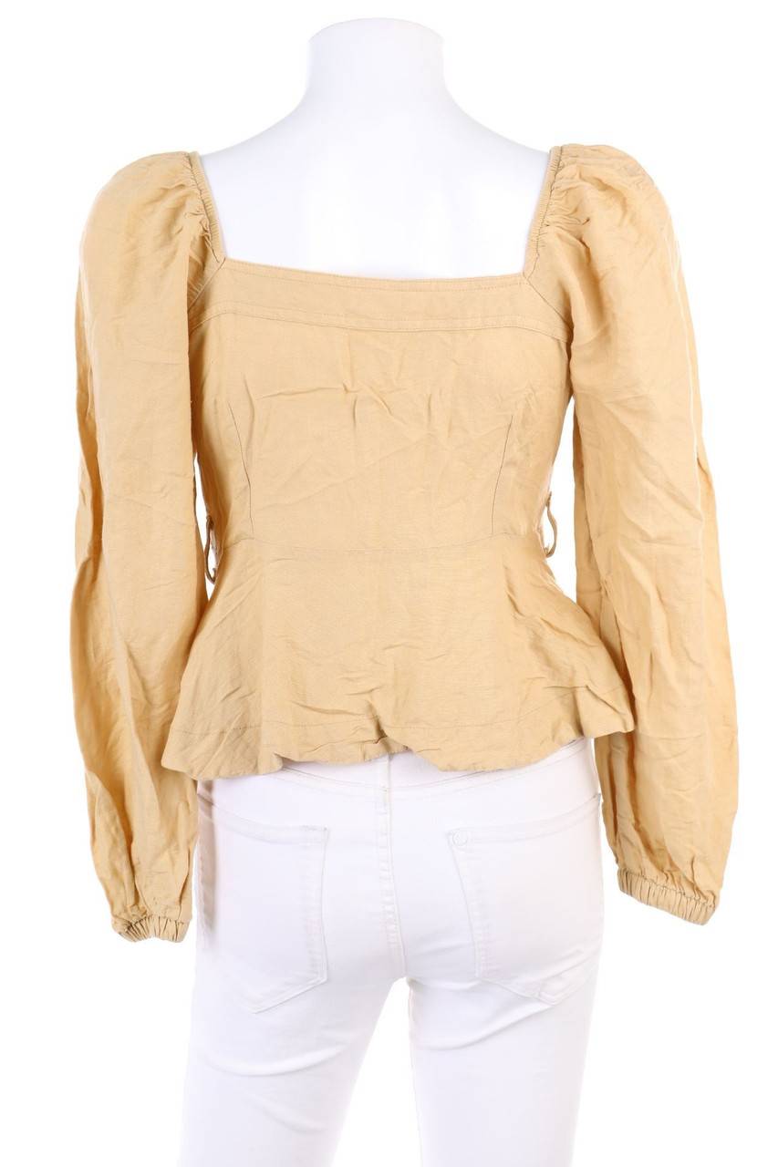 Carou OYSHO Bluse Aus Leinen-Mix