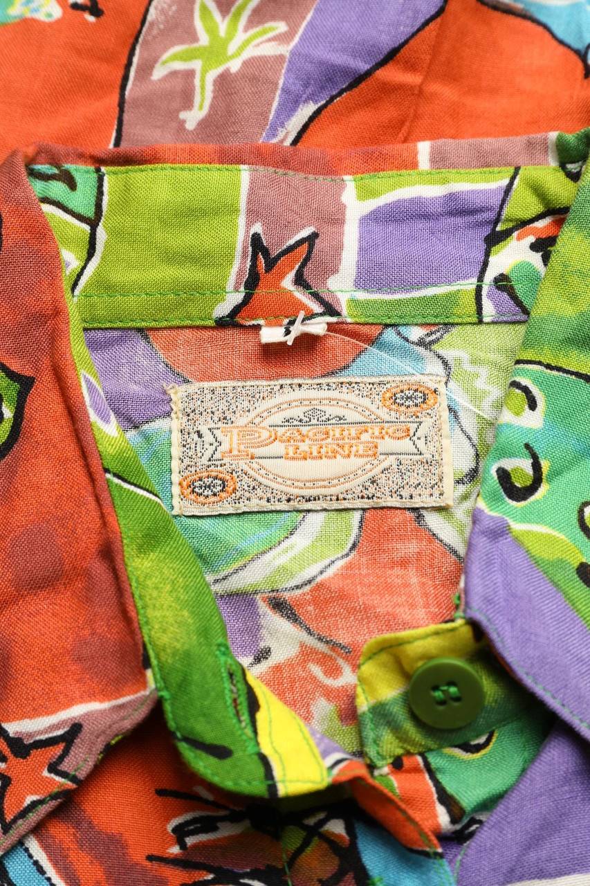 Carou PACIFIC LINE Hemd-Bluse Mit Kurzem Ärmel
