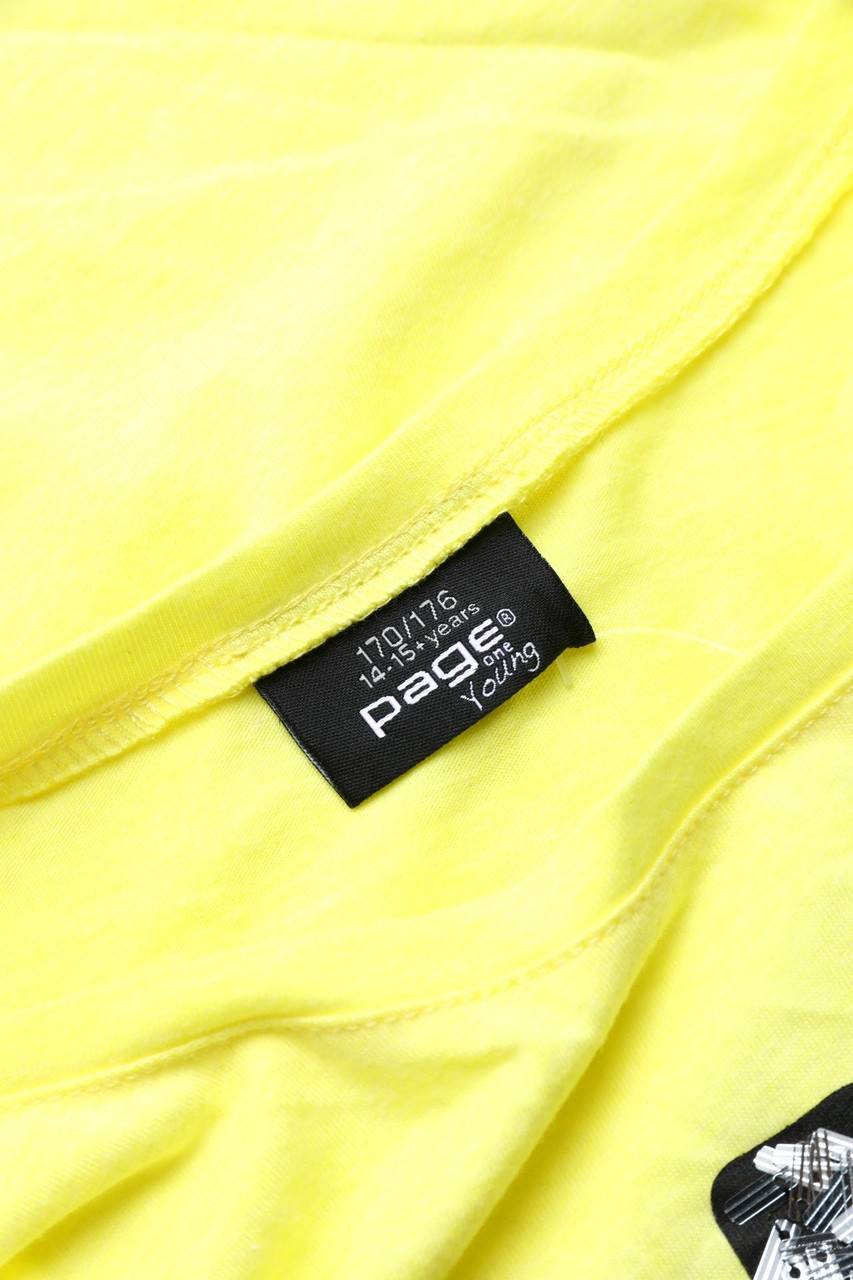 Carou Page One Young T-Shirt Mit Pailletten