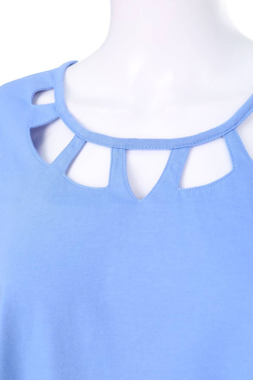 Carou Paola! Kurzarm-Shirt Mit Cut-outs