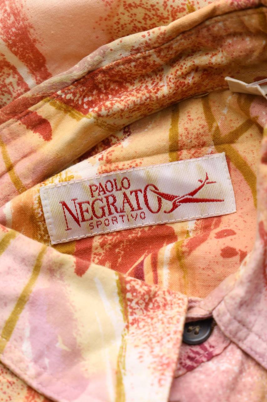Carou Paolo Negrato Kurzarm-Hemd Mit Print