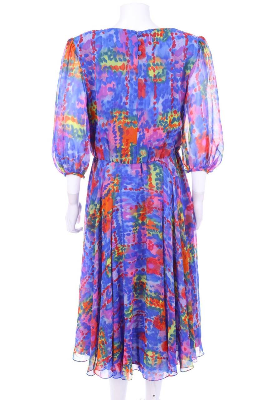 Carou PARIGI Midikleid Mit Print