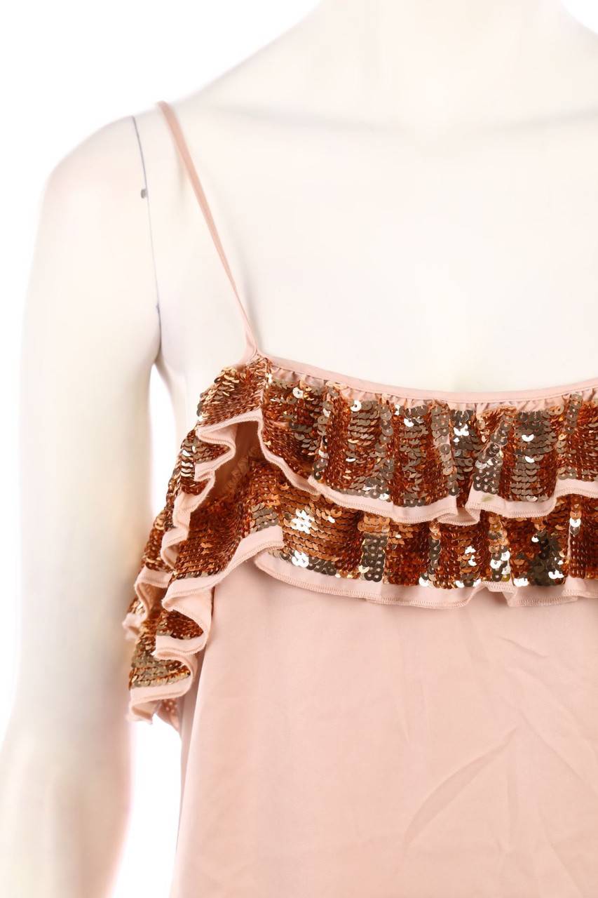 Carou PATRIZIA PEPE Ballon-Kleid Mit Pailletten