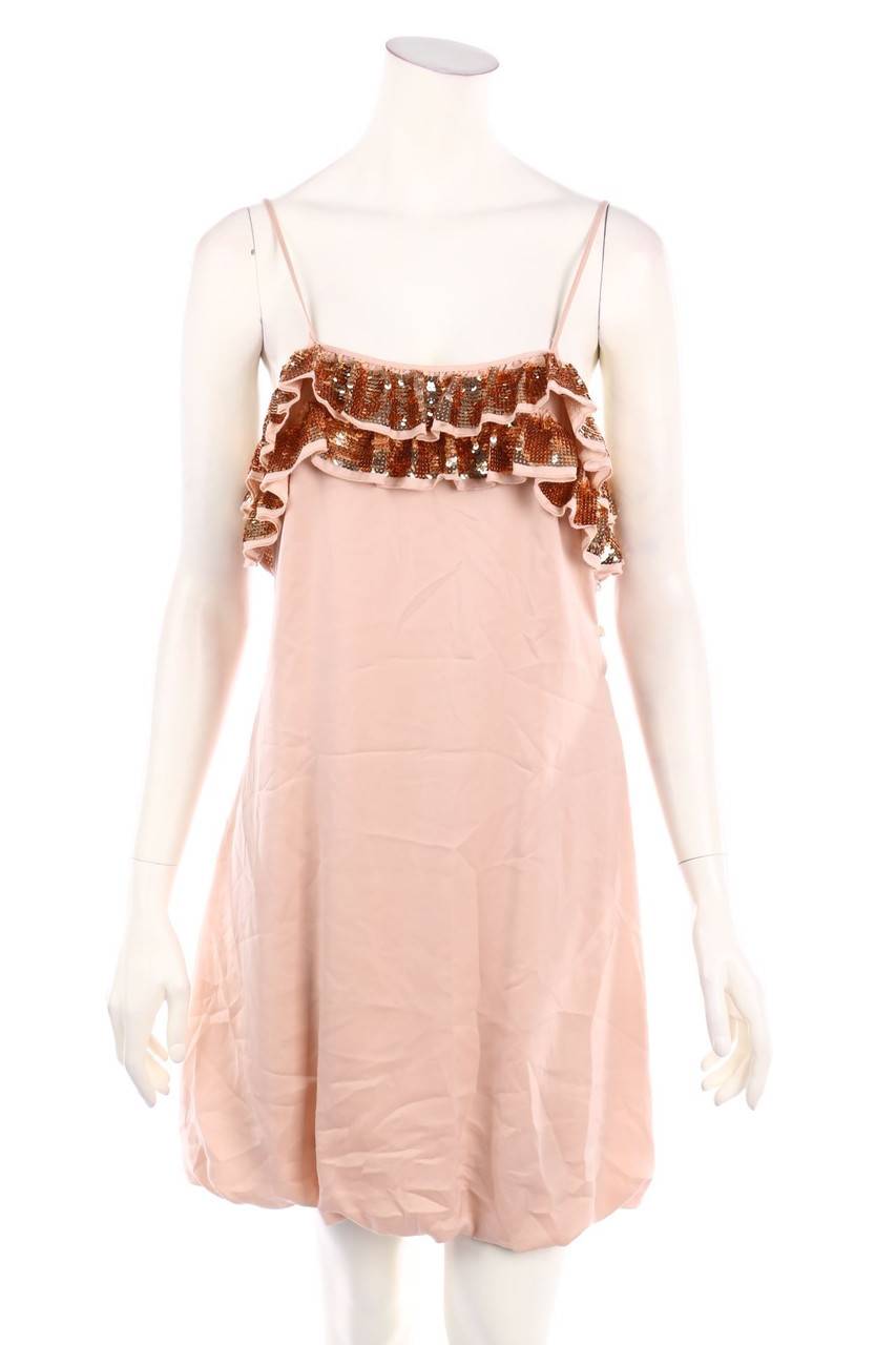 Carou PATRIZIA PEPE Ballon-Kleid mit Pailletten