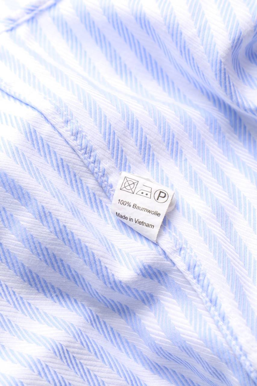 Carou PAUL Gestreiftes Hemd Aus Baumwolle